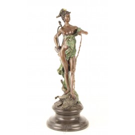 Sculptura bronz Diana